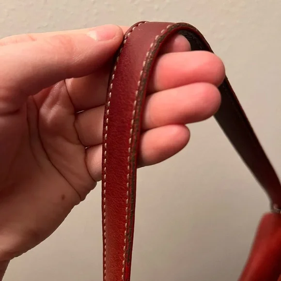 Coach Hamptons East West Buckle Shoulder Bag-Vintage Y2K-Rare Color - Picture 8 of 13